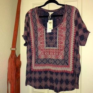 Lucky Brand printed tee